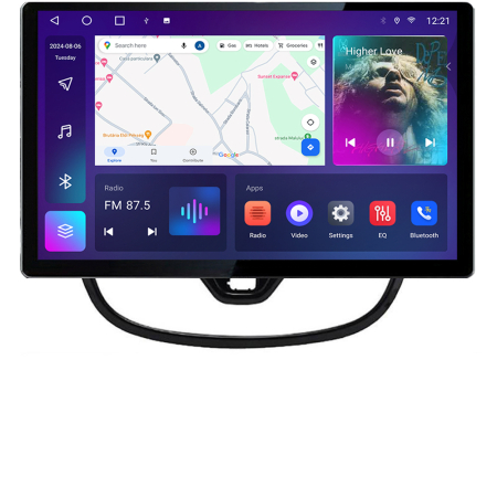 NAVIGATII DEDICATE - Navigatie dedicata Kia Ceed 2012-2018 N-KI39 Edonav ecran 13" 2K 4+32 Android Waze USB Navigatie 4G 360 Toslink Youtube Radio