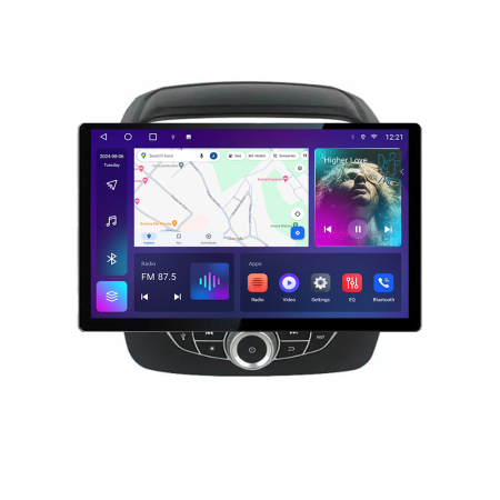 NAVIGATII DEDICATE - Navigatie dedicata Kia Soul 2020- N-soul Edonav ecran 13" 2K 4+32 Android Waze USB Navigatie 4G 360 Toslink Youtube Radio kit-
