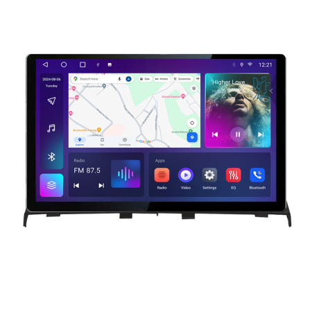 LAND ROVER - Navigatie dedicata Land Rover Freelander 2007-2015 Edonav ecran 13" 2K 4+32 Android Waze USB Navigatie 4G 360 Toslink Youtube