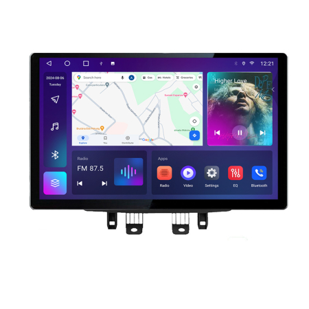 MAZDA - Navigatie dedicata Mazda CX-3 Mazda 2 2014-2020 Edonav ecran 13" 2K 4+32 Android Waze USB Navigatie 4G 360 Toslink Youtube Rad