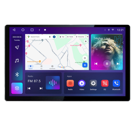 MAZDA - Navigatie dedicata Mazda CX-7 2009 N-097 Edonav ecran 13" 2K 4+32 Android Waze USB Navigatie 4G 360 Toslink Youtube Radio KIT-