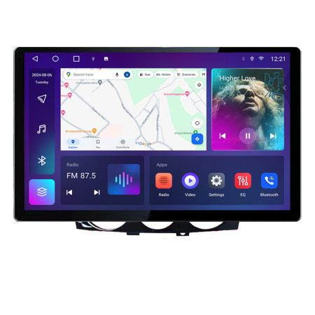 MAZDA - Navigatie dedicata Mazda RX8 2008-2011 Edonav ecran 13" 2K 4+32 Android Waze USB Navigatie 4G 360 Toslink Youtube Radio kit-rx