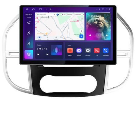 MERCEDES-BENZ - Navigatie dedicata Mercedes Vito w447 2016- Edonav ecran 13" 2K 4+32 Android Waze USB Navigatie 4G 360 Toslink Youtube Radio KIT-w447 si EDT-E513-PRO