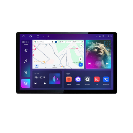 MERCEDES-BENZ - Navigatie dedicata Mercedes W204 2008-2012 N-W204 Edonav ecran 13" 2K 4+32 Android Waze USB Navigatie 4G 360 Toslink Youtube R