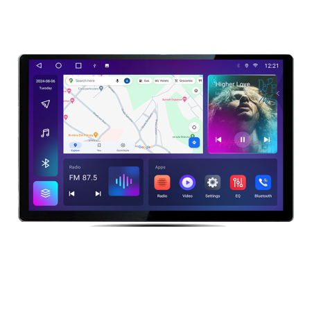 PEUGEOT - Navigatie dedicata Peugeot 5008 2016-2020 N-5008 Edonav ecran 13" 2K 4+32 Android Waze USB Navigatie 4G 360 Toslink Youtube Ra