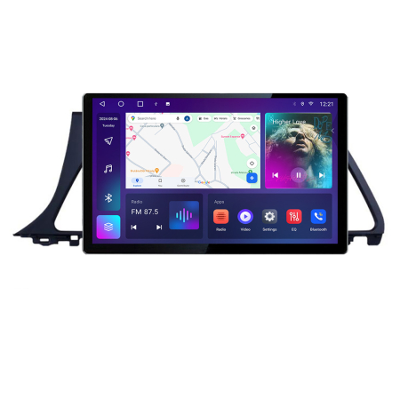 NAVIGATII DEDICATE - Navigatie dedicata Porsche Cayenne 2002-2011 N-443 Edonav ecran 13" 2K 4+32 Android Waze USB Navigatie 4G 360 Toslink Youtube