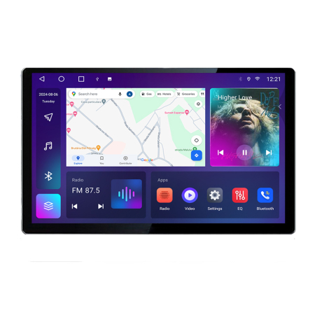 SKODA - Navigatie dedicata Skoda Kodiaq N-KODIAQ Edonav ecran 13" 2K 4+32 Android Waze USB Navigatie 4G 360 Toslink Youtube Radio KIT-