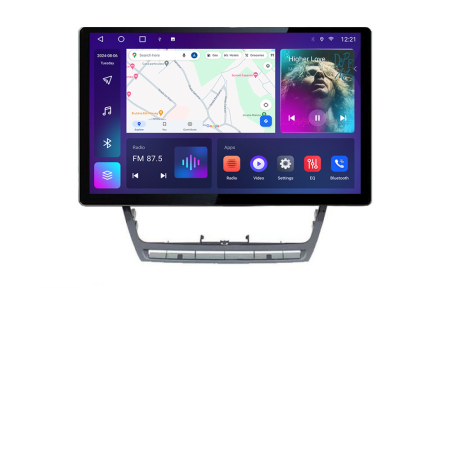 SKODA - Navigatie dedicata Skoda Octavia 2 2005-2013 N-005 Edonav ecran 13" 2K 4+32 Android Waze USB Navigatie 4G 360 Toslink Youtube