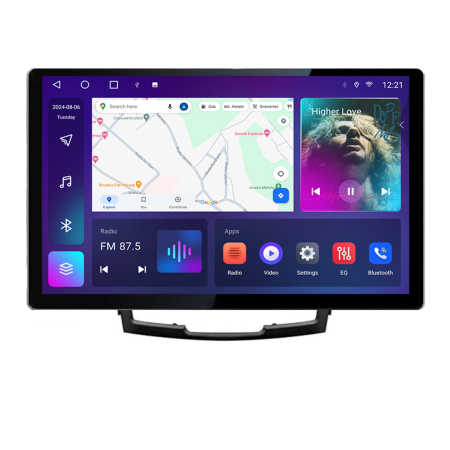 SSANG YONG - Navigatie dedicata Ssangyong Korando 2011-2013 N-159 Edonav ecran 13" 2K 4+32 Android Waze USB Navigatie 4G 360 Toslink Youtub