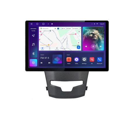 SSANG YONG - Navigatie dedicata Ssangyong Korando 2014-2019 N-1159 Edonav ecran 13" 2K 4+32 Android Waze USB Navigatie 4G 360 Toslink Youtu