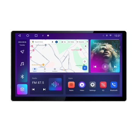 NAVIGATII DEDICATE - Navigatie dedicata Suzuki Jimny 2018- N-JIMNY Edonav ecran 13" 2K 4+32 Android Waze USB Navigatie 4G 360 Toslink Youtube Radio