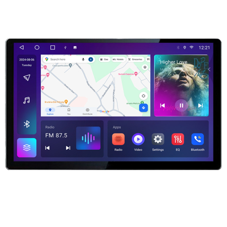 TOYOTA - Navigatie dedicata Toyota RAV4 N-018 Edonav ecran 13" 2K 4+32 Android Waze USB Navigatie 4G 360 Toslink Youtube Radio KIT-018 si