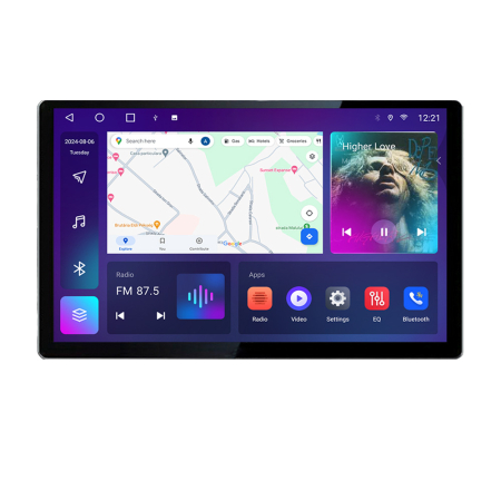 TOYOTA - Navigatie dedicata Toyota Verso  2004-2009 Edonav ecran 13" 2K 4+32 Android Waze USB Navigatie 4G 360 Toslink Youtube Radio KI