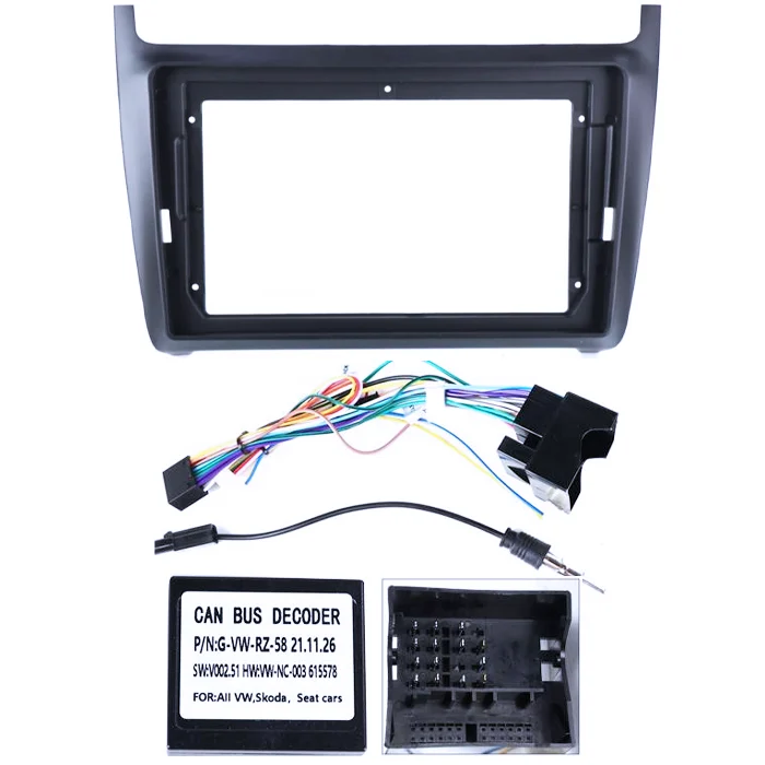 Navigatie dedicata Volkswagen Polo 2010-2018, 8GB RAM 128GB ROM, Octacore, Platforma TS18, Android 14, Display QLED 9", Suporta camera 360", DSP, Carplay & Android Auto [1]