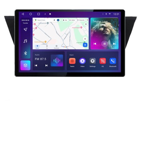 VOLKSWAGEN - Navigatie dedicata Volkswagen Touran 2016- N-3144 Edonav ecran 13" 2K 4+32 Android Waze USB Navigatie 4G 360 Toslink Youtube R