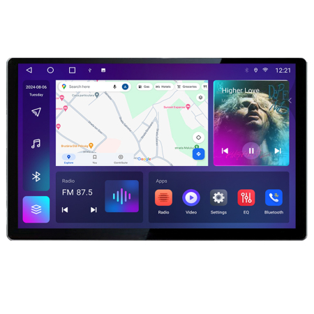 VOLVO - Navigatie dedicata Volvo S60 2002-2008 Edonav ecran 13" 2K 4+32 Android Waze USB Navigatie 4G 360 Toslink Youtube Radio KIT-s6