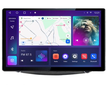 VOLKSWAGEN - Navigatie dedicata VW Jetta 2011-2018 N-JETTN-15 Edonav ecran 13" 2K 4+32 Android Waze USB Navigatie 4G 360 Toslink Youtube Ra