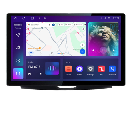 VOLKSWAGEN - Navigatie dedicata VW Passat 2015- N-518 Edonav ecran 13" 2K 4+32 Android Waze USB Navigatie 4G 360 Toslink Youtube Radio KIT-