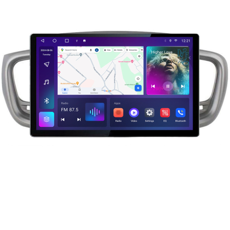 VOLKSWAGEN - Navigatie dedicata VW Polo 2014- N-655 Edonav ecran 13" 2K 4+32 Android Waze USB Navigatie 4G 360 Toslink Youtube Radio KIT-65