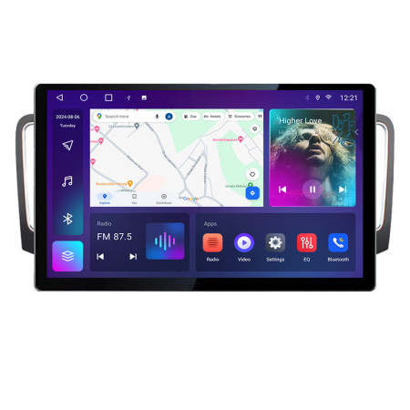 VOLKSWAGEN - Navigatie dedicata VW Sharan 2011-2020 N-SHARAN Edonav ecran 13" 2K 4+32 Android Waze USB Navigatie 4G 360 Toslink Youtube Rad