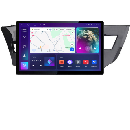 VOLKSWAGEN - Navigatie dedicata VW TIGUAN si Golf Plus 2007-2011 Edonav ecran 13" 2K 4+32 Android Waze USB Navigatie 4G 360 Toslink Youtube Radio KIT-