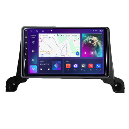 FIAT - Navigatie Fiat 500L 2012-2017 B-500L Android Ecran QLED octa core 4+64 carplay android auto KIT-500L+EDT-E310V3