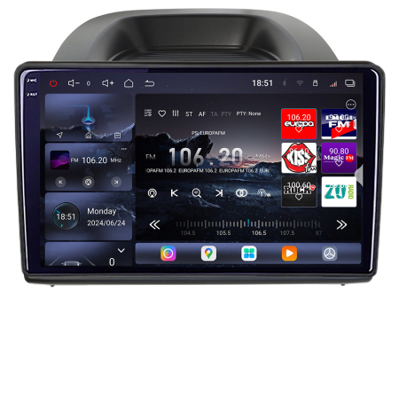 FORD - Navigatie Ford Ecosport 2017-2019 Android radio gps internet 8 core QLED 2K 16+512GB 360 Edotec