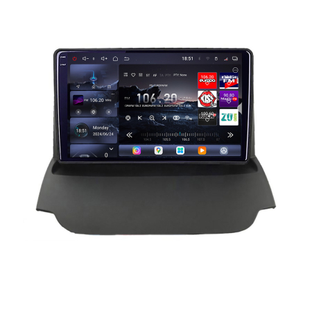 FORD - Navigatie Ford Ecosport 2017- Edotec Kit-ECOSPORT 8 core QLED 2K 16+512GB 360 Android Waze USB Navigatie Internet Youtube Radio