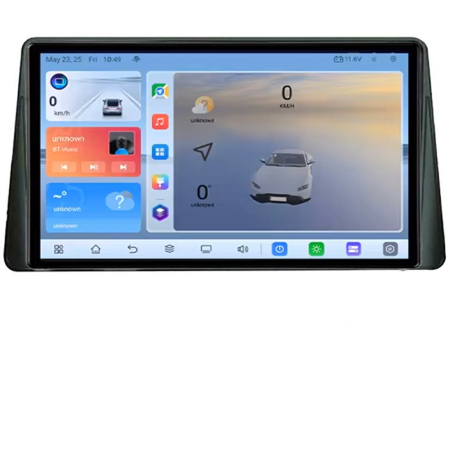 FORD - Navigatie Ford Focus 4 Kuga 2018-2023 Android 8 Core 2.2 Ghz 8+128 Qled 1K ADAS 4G LTE GPS 360 kit-focus4+EDT-E410V3