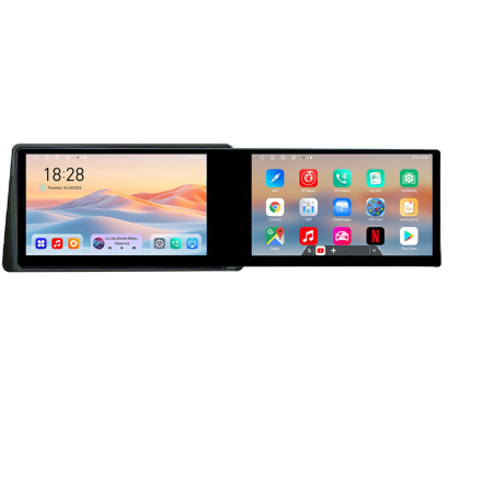 FORD - Navigatie Ford Focus 4 Kuga 2018-2023 Kit-focus4 Edotec 2 ecrane  8 core 4+128 21.6 inch Incell android Wifi 5Ghz gps internet