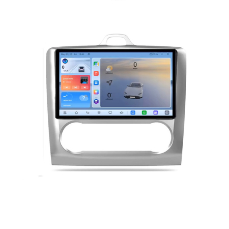 FORD - Navigatie Ford Focus clima automata C-140-automatic Android 8 Core 2.2 Ghz 8+128 Qled 1K ADAS 4G LTE GPS 360 KIT-140-automatic+EDT-E409V3