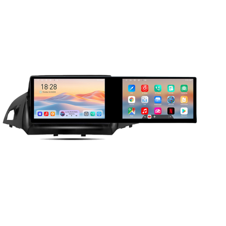 FORD - Navigatie Ford Kuga 2013-2017 Kit-362 Edotec 2 ecrane  8 core 4+128 21.6 inch Incell android Wifi 5Ghz gps internet  C
