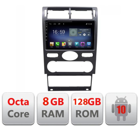 FORD - Navigatie Ford Mondeo  2004-2007 Android radio gps internet Octa Core 4+64 LTE Kit-mondeo2004+EDT-E70