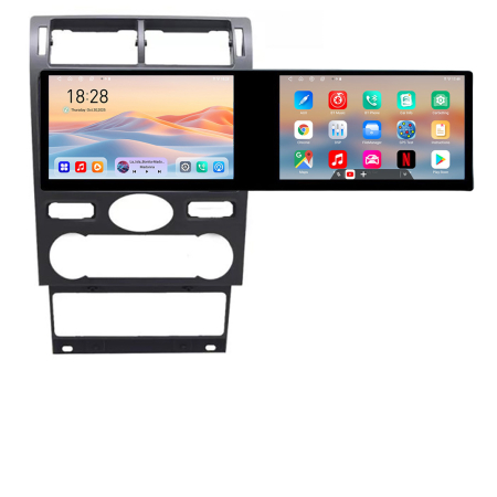 NAVIGATII DEDICATE - Navigatie Ford Mondeo 2004-2007 Edotec 2 ecrane  8 core 4+128 21.6 inch Incell android Wifi 5Ghz gps internet