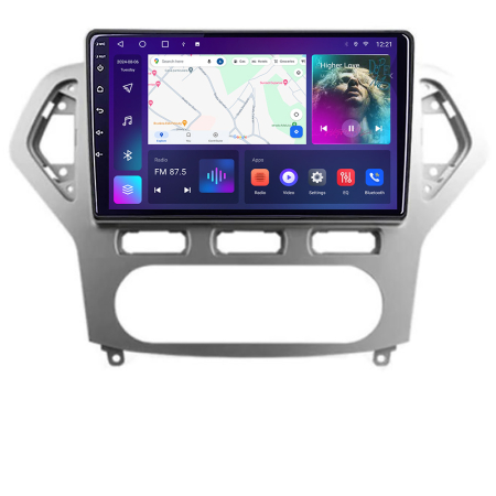 FORD - Navigatie Ford Mondeo 2010-2014 B-MONDEO-CLIMA Android Ecran QLED octa core 4+64 carplay android auto KIT-MONDEO-CLIMA+EDT-E310V3