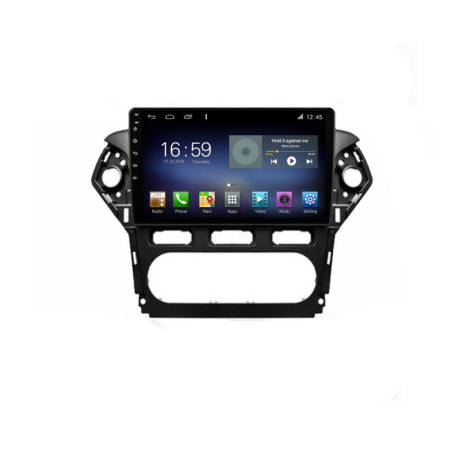 NAVIGATII DEDICATE - Navigatie Ford Mondeo 2010-2014 F-mondeo-clima Octa Core cu Android Radio Bluetooth Internet GPS WIFI DSP 8+128GB 4G