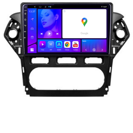 NAVIGATII DEDICATE - Navigatie Ford Mondeo 2010 2014 KIT MONDEO CLIMA EDOTEC-LITE Android Ecran 720P Octa Core 8 128 Carplay