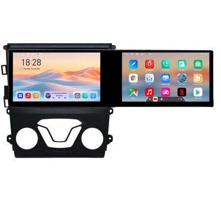 NAVIGATII DEDICATE - Navigatie Ford Mondeo 2013- Kit-377 Edotec 2 ecrane  8 core 4+128 21.6 inch Incell android Wifi 5Ghz gps internet