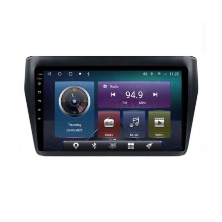NAVIGATII DEDICATE - Navigatie FORD RANGER 2011-2015 Manual F-245 Octa Core cu Android Radio Bluetooth Internet GPS WIFI DSP 8+128GB 4G