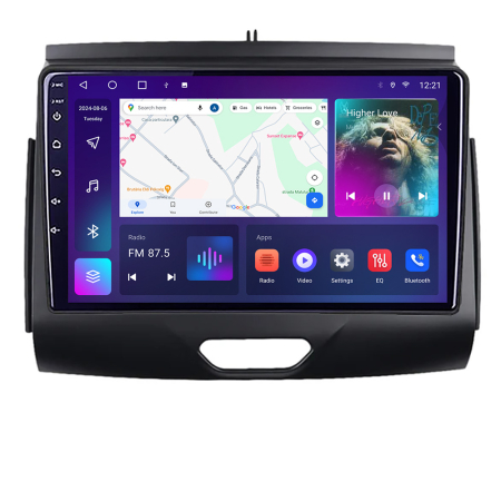 NAVIGATII DEDICATE - Navigatie Ford Ranger B-574 Android Ecran QLED octa core 4+64 carplay android auto KIT-574+EDT-E309V3
