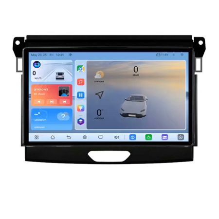 NAVIGATII DEDICATE - Navigatie Ford Ranger C-574 Android 8 Core 2.2 Ghz 8+128 Qled 1K ADAS 4G LTE GPS 360 KIT-574+EDT-E409V3
