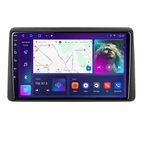 FORD - Navigatie Ford Ranger Mazda BT50 2007-2012 B-RANGER Android Ecran QLED octa core 4+64 carplay android auto KIT-ranger+EDT-E309V3