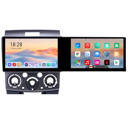 MAZDA - Navigatie Ford Ranger Mazda BT50 2007-2012 Kit-RANGER Edotec 2 ecrane  8 core 4+128 21.6 inch Incell android Wifi 5Ghz gps internet