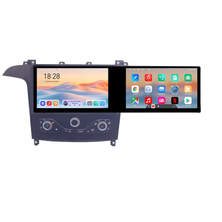 NAVIGATII DEDICATE - Navigatie Ford S-max 2006-2014 Edotec Incell 1K 10.5 inch  8 core 4+128 carplay android auto radio internet KIT-smax-navi+EDT-E211-RK