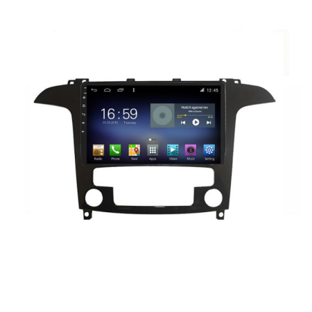 NAVIGATII DEDICATE - Navigatie FORD S-MAX 2008-2012 F-003 Octa Core cu Android Radio Bluetooth Internet GPS WIFI DSP 8+128GB 4G