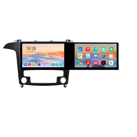 NAVIGATII DEDICATE - Navigatie Ford S-Max 2008-2012 Kit-003 Edotec 2 ecrane  8 core 4+128 21.6 inch Incell android Wifi 5Ghz gps internet