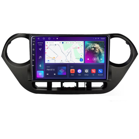 NAVIGATII DEDICATE - Navigatie Hyundai I10 2020 B-I10 Android Ecran QLED octa core 4+64 carplay android auto KIT-I10+EDT-E309V3