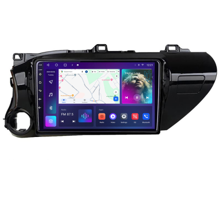 NAVIGATII DEDICATE - Navigatie Hyundai Veloster Android Ecran QLED octa core 4+64 carplay android auto kit-veloster+EDT-E309V3