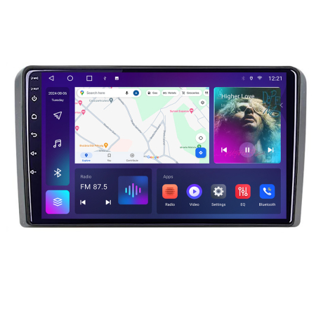 IVECO - Navigatie Iveco Daily 2007-2014 B-DAILY Android Ecran QLED octa core 4+64 carplay android auto KIT-daily+EDT-E309V3
