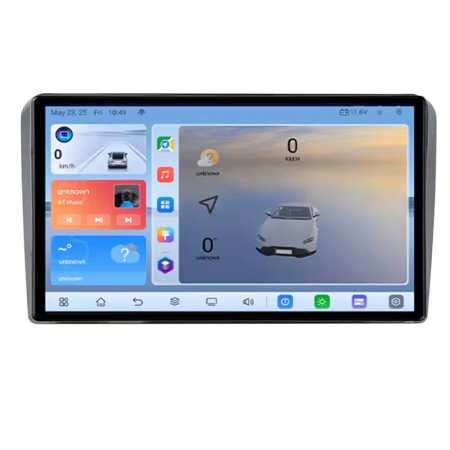 IVECO - Navigatie Iveco Daily 2007-2014 C-daily Android 8 Core 2.2 Ghz 8+128 Qled 1K ADAS 4G LTE GPS 360 KIT-daily+EDT-E409V3